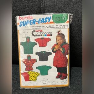 Burda super easy kids shirt and jacket